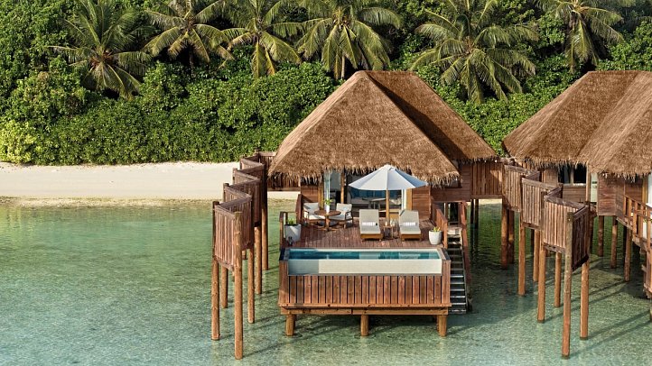 Conrad Maldives Rangali Island - Sunset Water Villa Pool (Zimmercodierung VB3)