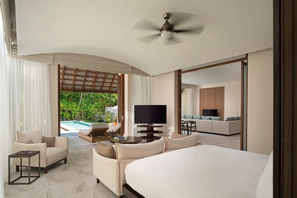 Conrad Maldives Rangali Island - 3 Bedroom Beach Suite with Pool (Zimmercodierung VD4)