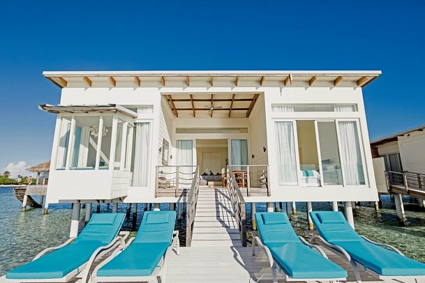 Holiday Inn Resort Kandooma Maldives - Wohnbeispiel Two Bedroom Overwater Villa (Zimmercodierung VX3)