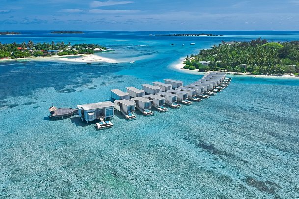Holiday Inn Resort Kandooma Maldives - Overwater Villen (Zimmercodierungen VX1 & VX2)