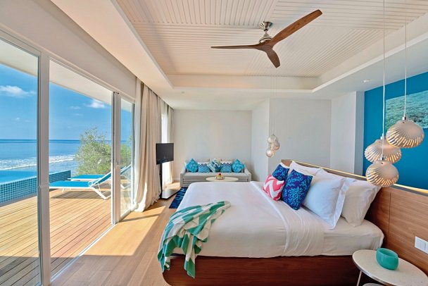 Kandima Maldives - Wohnbeispiel Ocean Pool Villa (Zimmercodierung VO1)