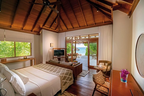 Baros Maldives - Wohnbeispiel Deluxe Beach Villa (Zimmercodierung VB3)