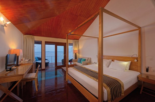 Embudu Village Maldives - Wohnbeispiel Water Bungalow (Zimmercodierung BX1)