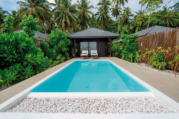 Royal Island Resort & Spa - Wohnbeispiel Beach Pool Villa (Zimmercodierung VB3)