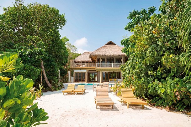 Soneva Fushi - Three Bedroom Beach Retreat with Pool (Zimmercodierung VB8)