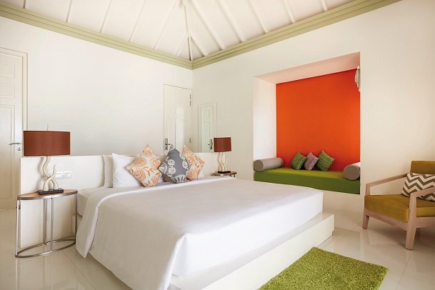 Sun Siyam Olhuveli Maldives - Wohnbeispiel Grand Beach Villa (Zimmercodierungen VB1 & VB2)