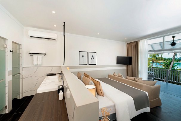 Sun Siyam Olhuveli Maldives - Wohnbeispiel Beach Pavilion (Zimmercodierungen VB3 & VB4)