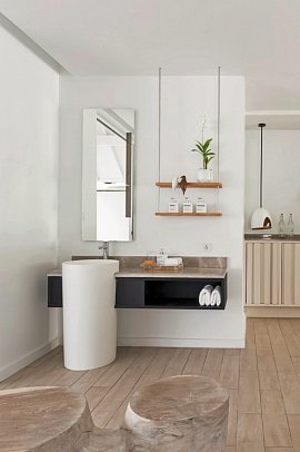 LUX* South Ari Atoll, Maldives - Beispiel Bad Beach Pool Villa (Zimmercodierung VB2)