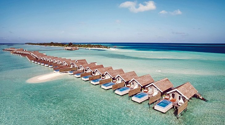 LUX* South Ari Atoll, Maldives - Wohnbeispiel Romantic Pool Water Villa (Zimmercodierung VX2)