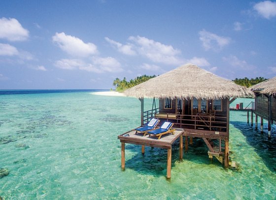 Filitheyo Island Resort - Wohnbeispiel Water Villa (Zimmercodierungen VX1 & VX7)
