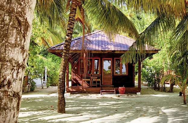 Filitheyo Island Resort - Wohnbeispiel Deluxe Villa (Zimmercodierung VD1)