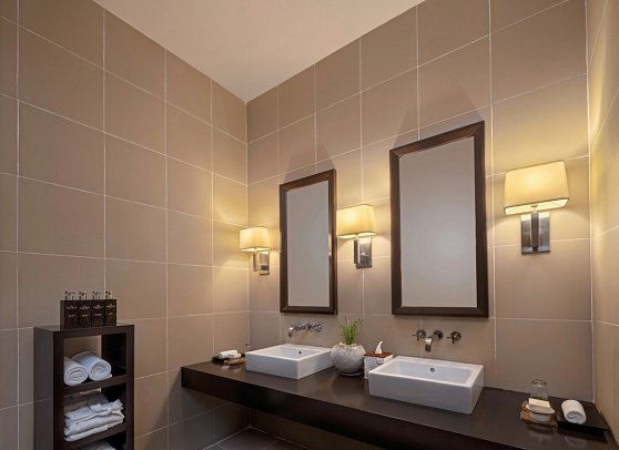 ADAARAN Prestige Water Villas - Beispiel Bad Water Villa (Zimmercodierungen VX1 & VV1)