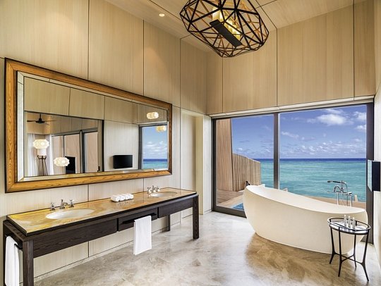 The St. Regis Maldives Vommuli Resort - Sunset Overwater Villa with Pool (Zimmercodierung VB4)