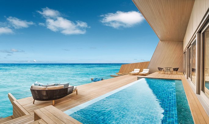 The St. Regis Maldives Vommuli Resort - Overwater Villa with Pool (Zimmercodierungen VB1 & VB4)