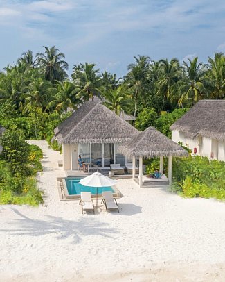 Baglioni Resort Maldives - Luxury All Inclusive Resort - Deluxe Beach Villa with Pool (Zimmercodierung VB6)