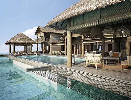 Vakkaru Maldives - Modellbild Four Bedroom Overwater Residence