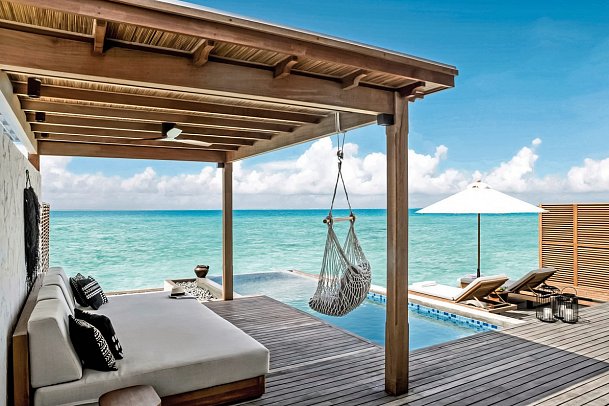 Sirru Fen Fushi, Private Lagoon Resort - Grand Water Sunset Villa with Pool (Zimmercodierung VD3)