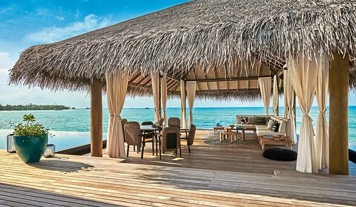 Sirru Fen Fushi, Private Lagoon Resort - Three Bedroom Water Sunset Villa with Pool (Zimmercodierung VM5)