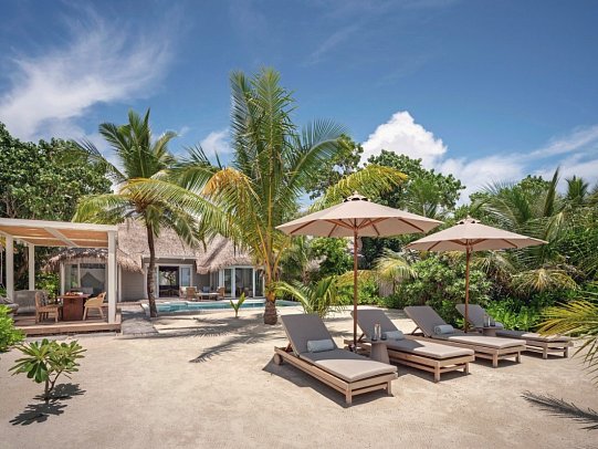 Six Senses Kanuhura - Two Bedroom Beach Villa with Pool (Zimmercodierung VB3)
