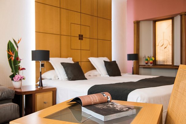 Les Flamants Roses - Deluxe-Gartenblick-Zimmer