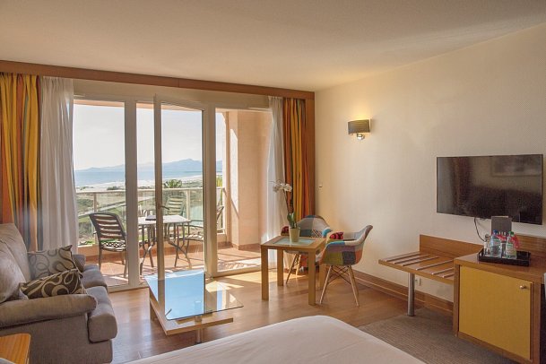 Les Flamants Roses - Deluxe-Meerblick-Zimmer