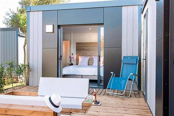 Domaine Les Mûriers - Wohnbeispiel Cottage VIP 2 Zimmer (Zimmercodierung CB3)