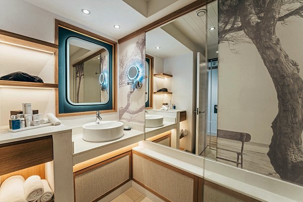 Radisson Blu Poste Lafayette Resort & Spa - Badezimmer (Zimmercodierungen US1, DS8, UH1, USG, UHG, USO, UO8, UHO, USB, UB8, UHB, USM, US8 & UHM)