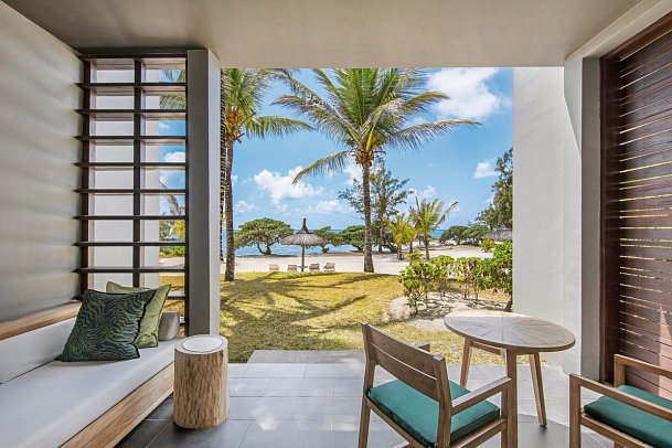 Long Beach Mauritius - Wohnbeispiel Junior Suite Beachfront (Zimmercodierungen JBO, JCO, JO8 & JHO)