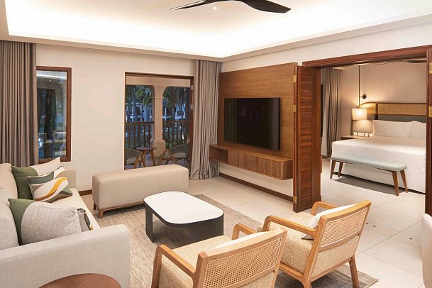 Hilton Mauritius Resort & Spa - Wohnbeispiel Family Suite (Zimmercodierungen WI1 & WH1)