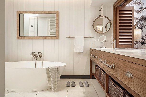 Paradise Cove Boutique Hotel - Badezimmer Prestige Junior Suite (Zimmercodierungen JO1, JO8, JO9 & JH2)