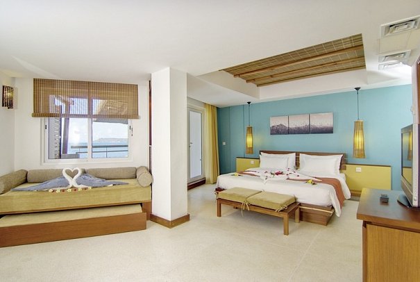 Laguna Beach Hotel & Spa - Wohnbeispiel Family Seaview (Zimmercodierungen F1M & FB8)