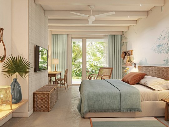 Veranda Grand Baie Hotel & Spa - Wohnbeispiel Comfort Pool (Zimmercodierungen UF2 & UH2)