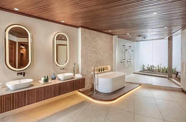 Paradis Beachcomber Golf Resort & Spa - Badezimmer Senior Suite Beachfront (Zimmercodierungen WBM, WC1 & WHO)