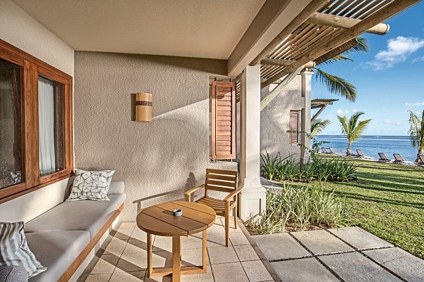 Heritage Awali Golf & Spa Resort - Wohnbeispiel Deluxe Beachfront Grounfloor (Zimmercodierung UD2)