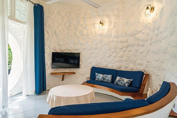 Casuarina Resort & Spa - Badezimmer Beispiel Privilege Sea View (Zimmercodierungen URM, UHM & UX8)
