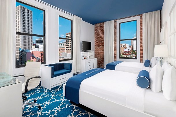 The Saint - Wohnbeispiel Guest Room Two Queen beds (Zimmercodierung UG4)