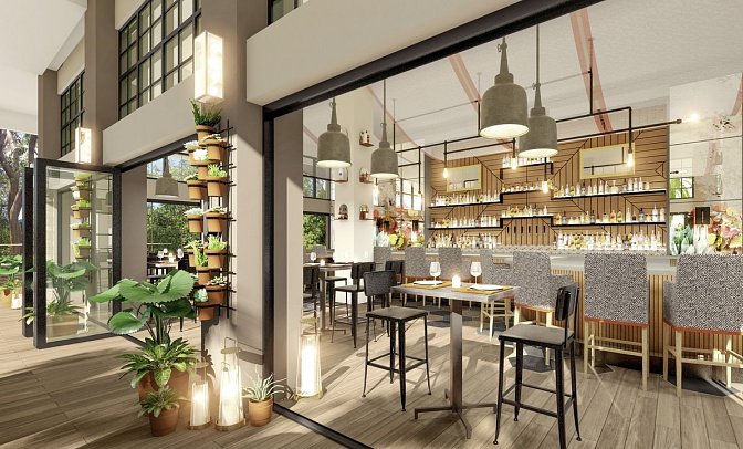 Baker's Cay Resort Key Largo - Modellbild Bar Dry Rocks