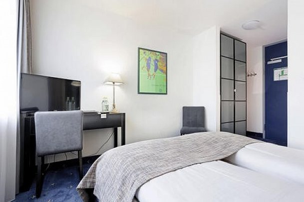 Hotel Nymphenburg - Wohnbeispiel Doppelzimmer Standard (Zimmercodierung DG1)