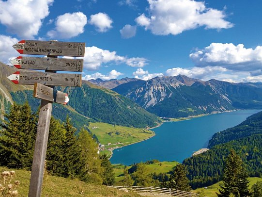 Wandertour Garmisch-Meran - Rechensee