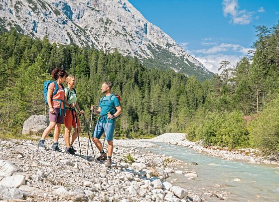 Rund um die Zugspitze - Leutascher Ache