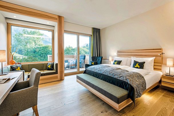 Klosterhof - Alpine Hideaway & Spa - Panorama Zimmer (Zimmercodierung DB2)