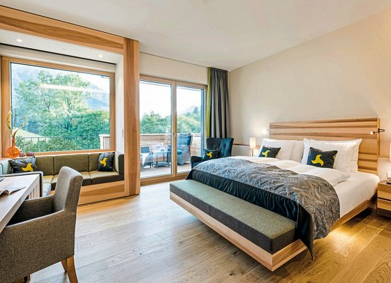 Klosterhof - Alpine Hideaway & Spa - Panorama Zimmer (Zimmercodierung DB2)