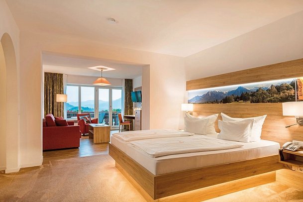 Ringhotel Nebelhornblick - Wohnbeispiel Doppelzimmer Superior (Zimmercodierung DS1)