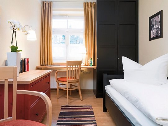 Gasthaus Krone - Wohnbeispiel Einzelzimmer (Zimmercodierung EB1)