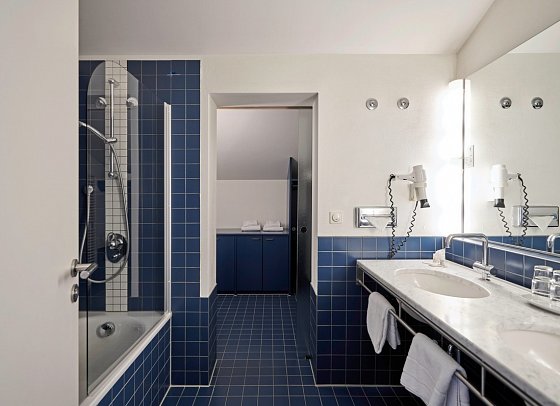 Hotel Bannwaldsee - Wohnbeispiel Familienzimmer Maisonette Nebengebäude (Zimmercodierung MB1)