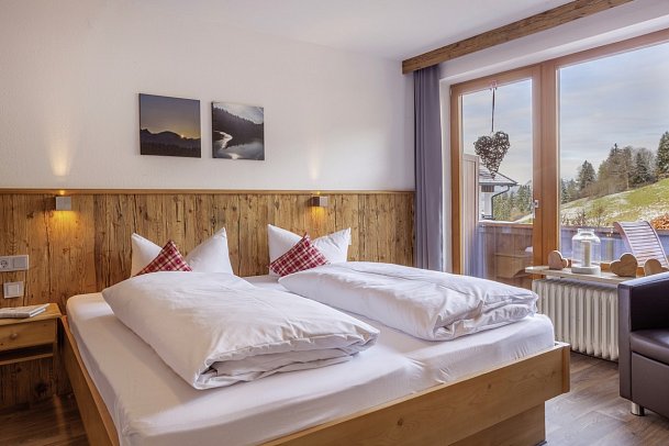 Hartungs Hoteldorf - Wohnbeispiel Doppelzimmer (Zimmercodierung DB1)