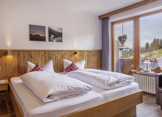 Hartungs Hoteldorf - Wohnbeispiel Doppelzimmer (Zimmercodierung DB1)