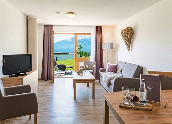 Hartungs Hoteldorf - Wohnbeispiel Familienunterbringung (Zimmercodierung FB1)