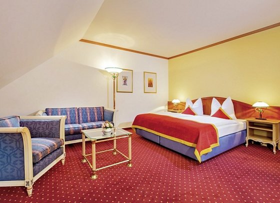 Luitpoldpark-Hotel - Wohnbeispiel Doppelzimmer Superior (Zimmercodierung DS3)