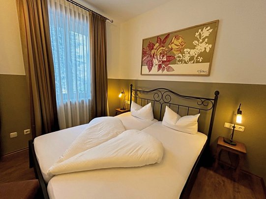 hideauts hotels Der Rosengarten - Wohnbeispiel Doppelzimmer Classy (Zimmercodierung DB1)